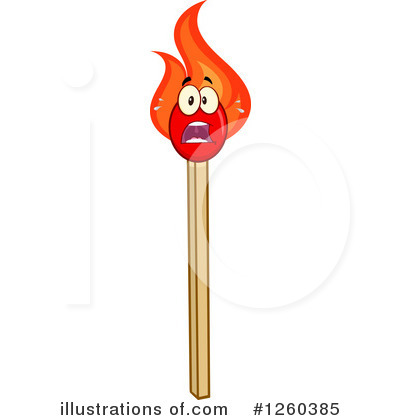 Royalty-Free (RF) Matches Clipart Illustration by Hit Toon - Stock Sample #1260385
