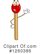 Matches Clipart #1260386 by Hit Toon