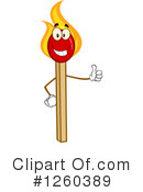 Matches Clipart #1260389 by Hit Toon