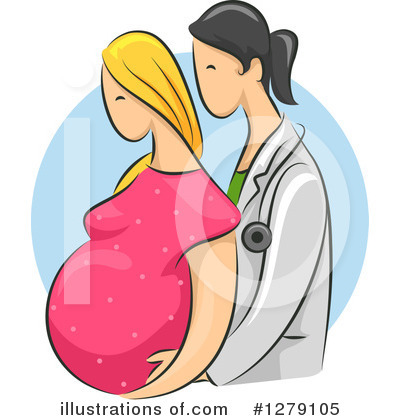 Royalty-Free (RF) Maternity Clipart Illustration by BNP Design Studio - Stock Sample #1279105