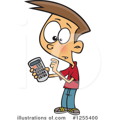 Royalty-Free (RF) Math Clipart Illustration by toonaday - Stock Sample #1255400