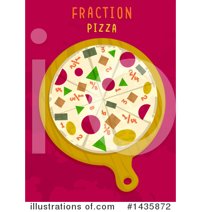 Pizza Clipart #1435872 by BNP Design Studio