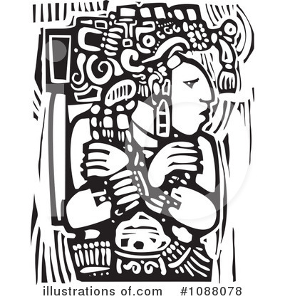 Royalty-Free (RF) Mayan Clipart Illustration by xunantunich - Stock Sample #1088078