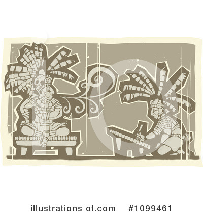 Royalty-Free (RF) Mayan Clipart Illustration by xunantunich - Stock Sample #1099461