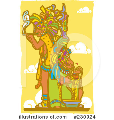 Royalty-Free (RF) Mayan Clipart Illustration by xunantunich - Stock Sample #230924