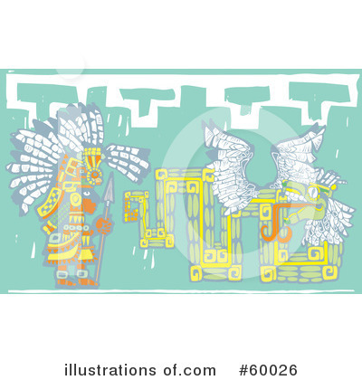 Royalty-Free (RF) Mayan Clipart Illustration by xunantunich - Stock Sample #60026