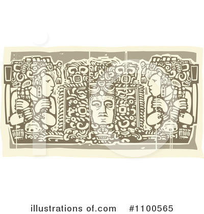 Mayan God Clipart #1100565 by xunantunich