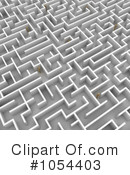 Maze Clipart #1054403 by stockillustrations