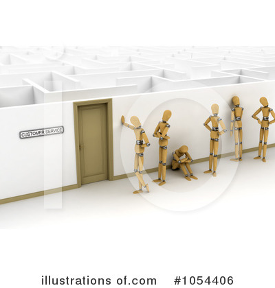 Maze Clipart #1054406 by stockillustrations