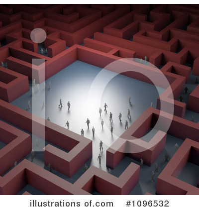 Maze Clipart #1096532 by Mopic