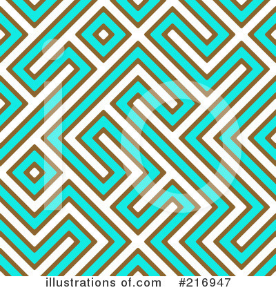 Royalty-Free (RF) Maze Clipart Illustration by Arena Creative - Stock Sample #216947