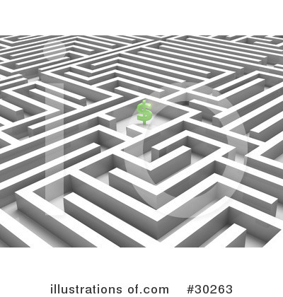 Royalty-Free (RF) Maze Clipart Illustration by Tonis Pan - Stock Sample #30263