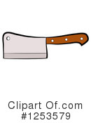 Meat Cleaver Clipart #1253579 by LaffToon