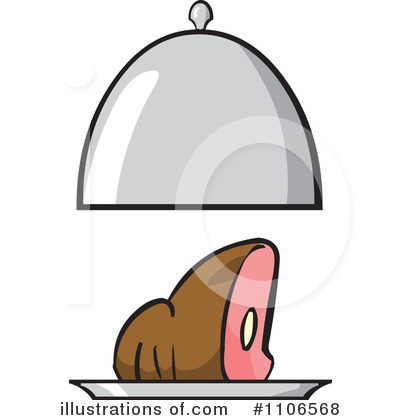 Royalty-Free (RF) Meat Clipart Illustration by Cartoon Solutions - Stock Sample #1106568