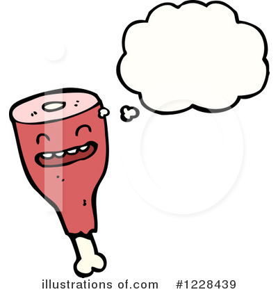 Royalty-Free (RF) Meat Clipart Illustration by lineartestpilot - Stock Sample #1228439
