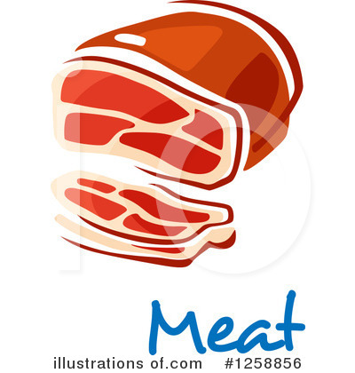 Royalty-Free (RF) Meat Clipart Illustration by Vector Tradition SM - Stock Sample #1258856
