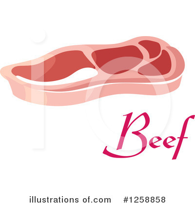 Royalty-Free (RF) Meat Clipart Illustration by Vector Tradition SM - Stock Sample #1258858