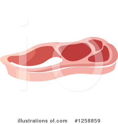 Royalty-Free (RF) Meat Clipart Illustration by Vector Tradition SM - Stock Sample #1258859