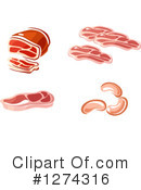 Meat Clipart #1274316 by Vector Tradition SM