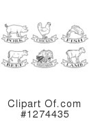 Meat Clipart #1274435 by AtStockIllustration