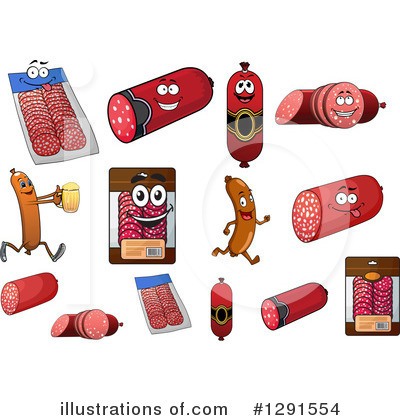 Royalty-Free (RF) Meat Clipart Illustration by Vector Tradition SM - Stock Sample #1291554