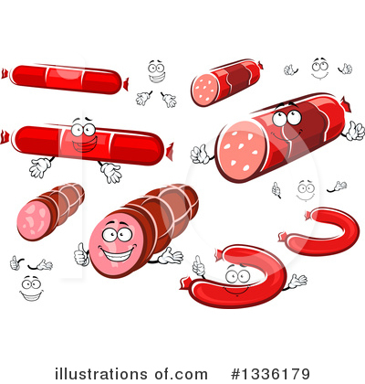 Royalty-Free (RF) Meat Clipart Illustration by Vector Tradition SM - Stock Sample #1336179