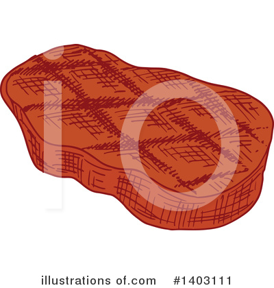 Beef Clipart #1403111 by Vector Tradition SM