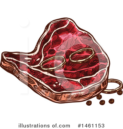 Royalty-Free (RF) Meat Clipart Illustration by Vector Tradition SM - Stock Sample #1461153