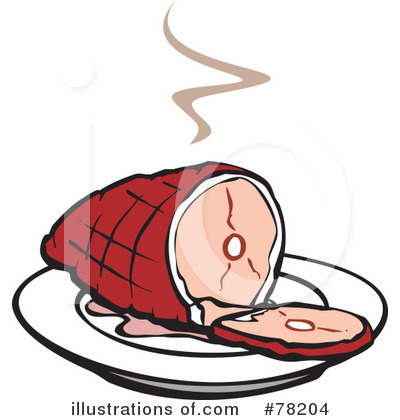 Royalty-Free (RF) Meat Clipart Illustration by xunantunich - Stock Sample #78204