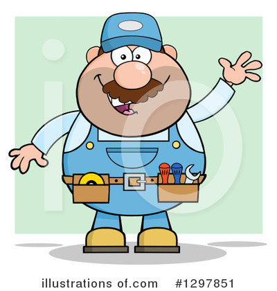 People Clipart #1297851 by Hit Toon