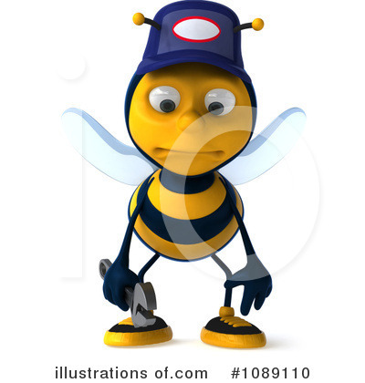 Mechanic Bee Clipart #1089110 by Julos