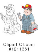 Mechanic Clipart #1211361 by Alex Bannykh