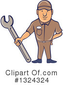 Mechanic Clipart #1324324 by patrimonio