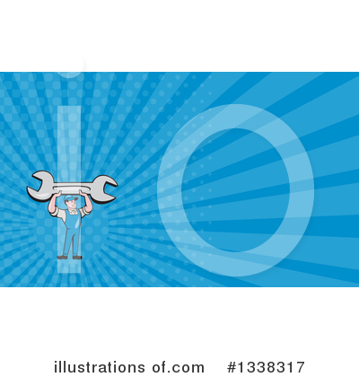 Royalty-Free (RF) Mechanic Clipart Illustration by patrimonio - Stock Sample #1338317