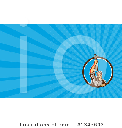 Royalty-Free (RF) Mechanic Clipart Illustration by patrimonio - Stock Sample #1345603
