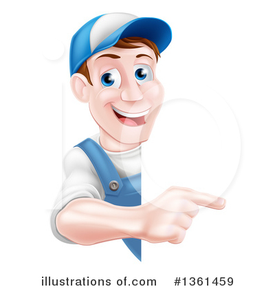 Royalty-Free (RF) Mechanic Clipart Illustration by AtStockIllustration - Stock Sample #1361459