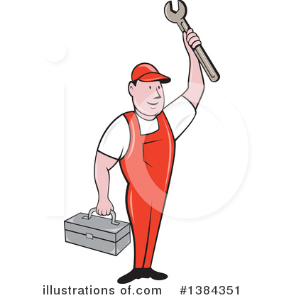 Handyman Clipart #1384351 by patrimonio