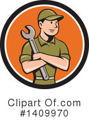 Mechanic Clipart #1409970 by patrimonio