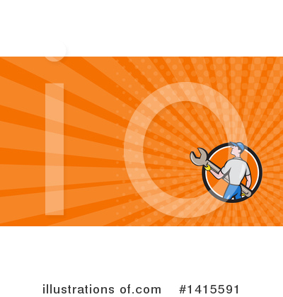 Royalty-Free (RF) Mechanic Clipart Illustration by patrimonio - Stock Sample #1415591