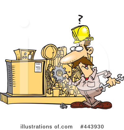Repairs Clipart #443930 by toonaday