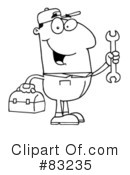 Mechanic Clipart #83235 by Hit Toon
