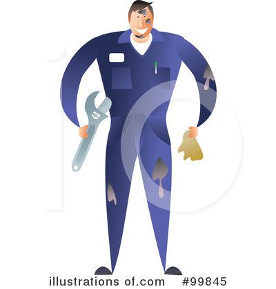 Royalty-Free (RF) Mechanic Clipart Illustration by Prawny - Stock Sample #99845