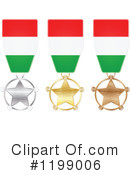Medal Clipart #1199006 by Andrei Marincas