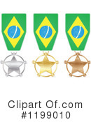Medal Clipart #1199010 by Andrei Marincas