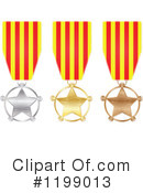 Medal Clipart #1199013 by Andrei Marincas