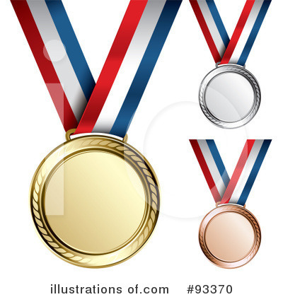 Medals Clipart #93370 by TA Images