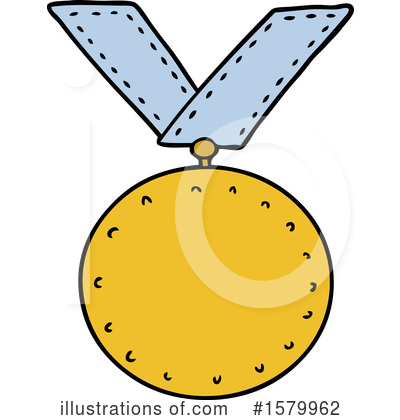 Royalty-Free (RF) Medals Clipart Illustration by lineartestpilot - Stock Sample #1579962