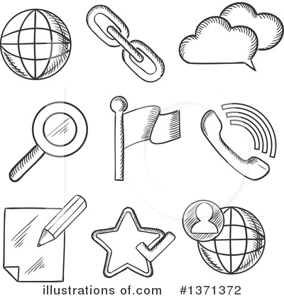 Royalty-Free (RF) Media Clipart Illustration by Vector Tradition SM - Stock Sample #1371372