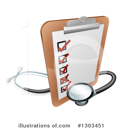Stethoscope Clipart #1303451 by AtStockIllustration