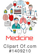 Medical Clipart #1409210 by Vector Tradition SM